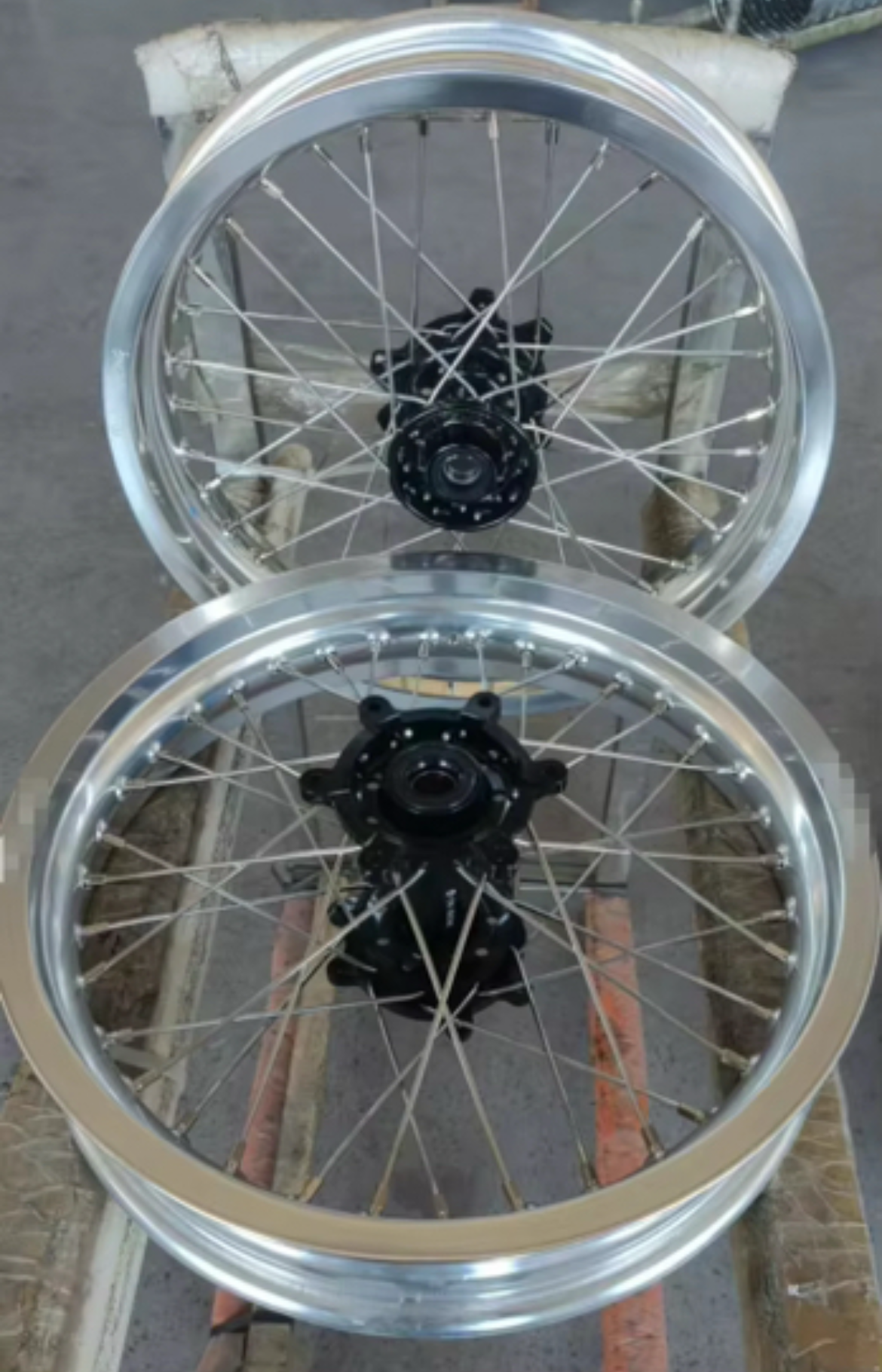 Supermoto Wheel Set For Surron LBX/E Ride Pro/Talaria XXX, MX3, MX4, and 79Bike