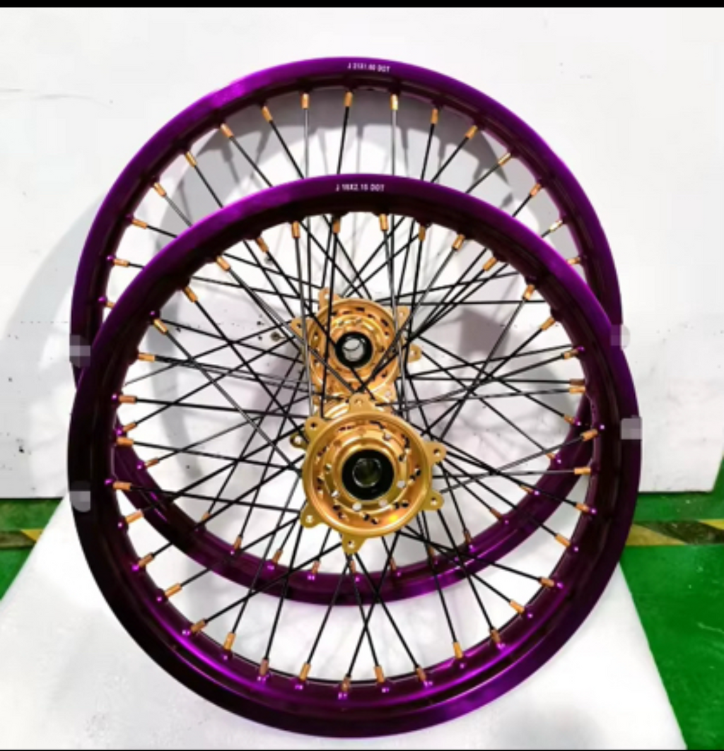 Supermoto Wheel Set For Surron LBX/E Ride Pro/Talaria XXX, MX3, MX4, MX5 and 79Bike