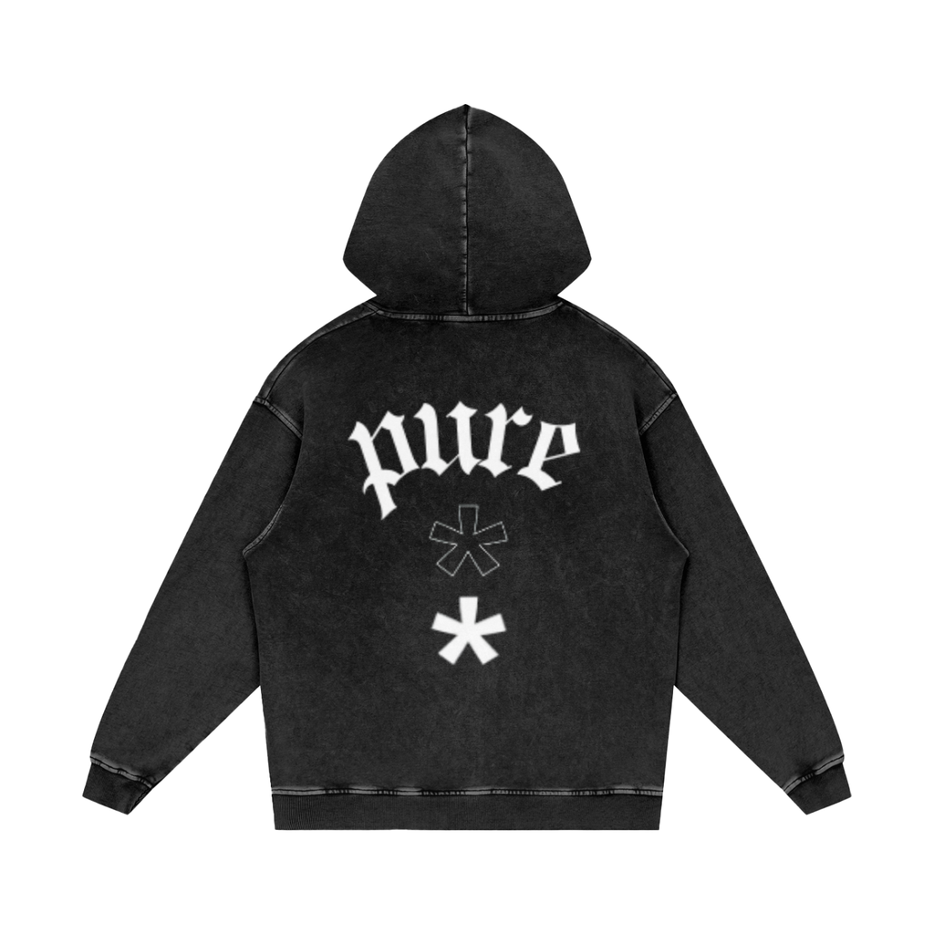 PURE Acid Washed Cotton Hoodie