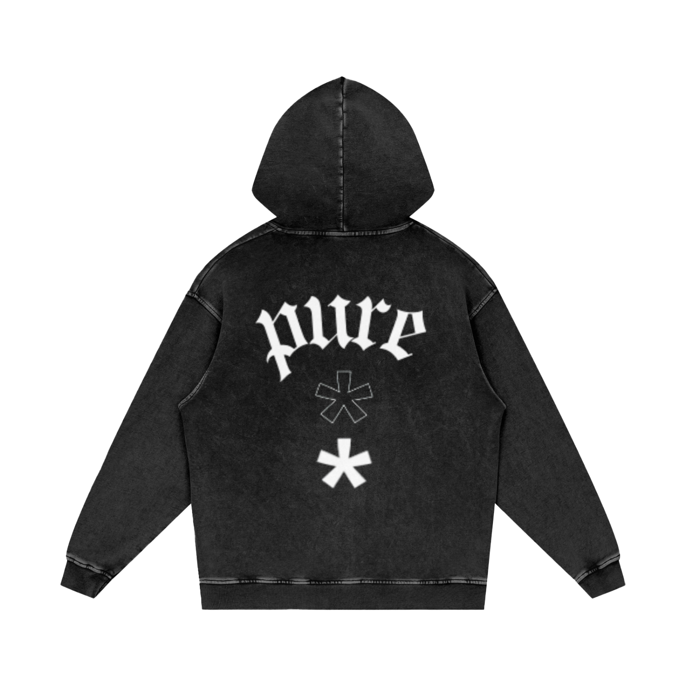 PURE Acid Washed Cotton Hoodie